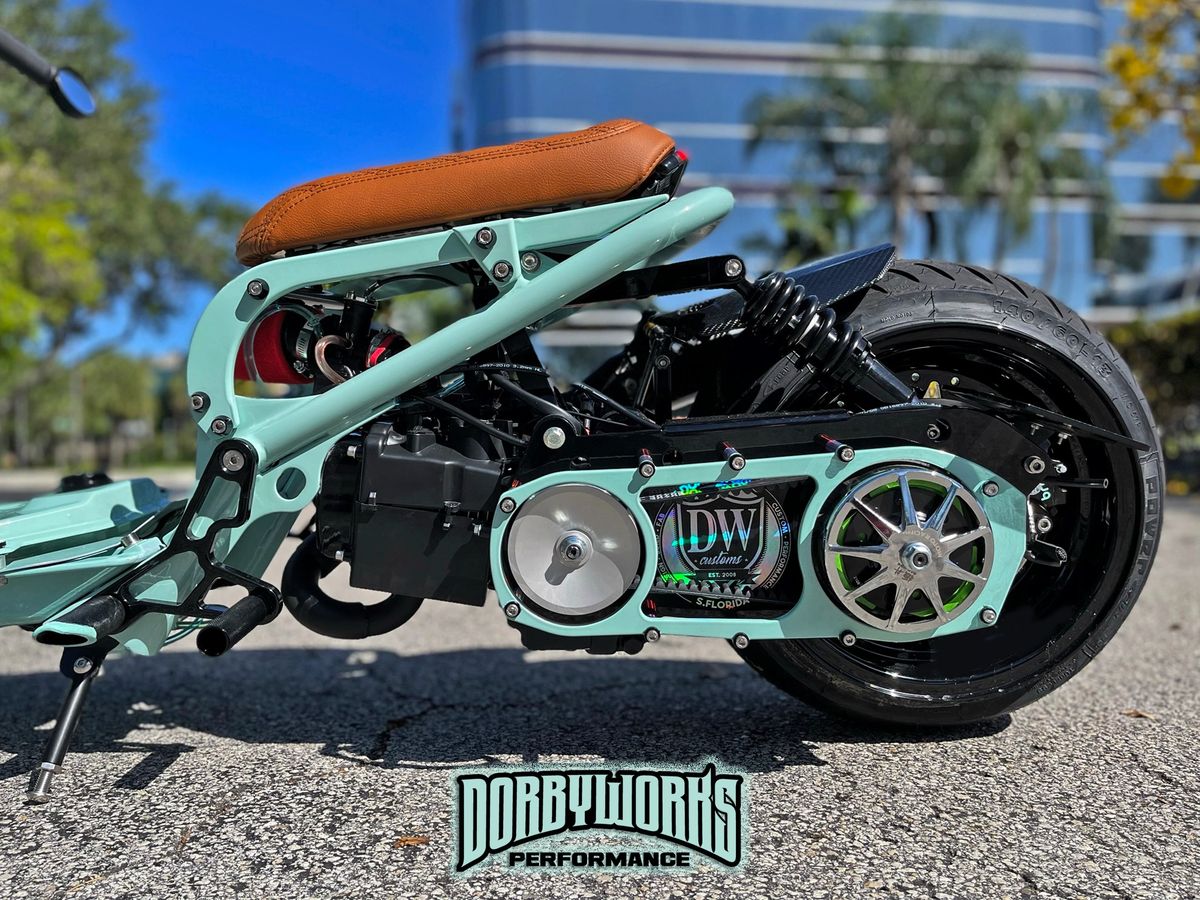 Honda Ruckus Aluminum CNC seat bracket bolt on